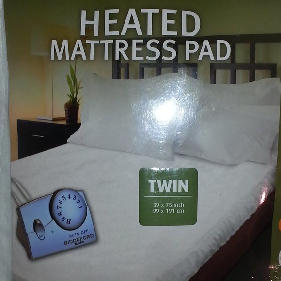 Biddeford Heated Mattress Pad Twin 10 hr shut off - Picture 2 of 4